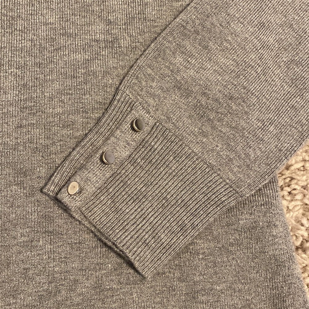 White House Black Market Sweater, Grey, Size: S - Picture 5 of 5